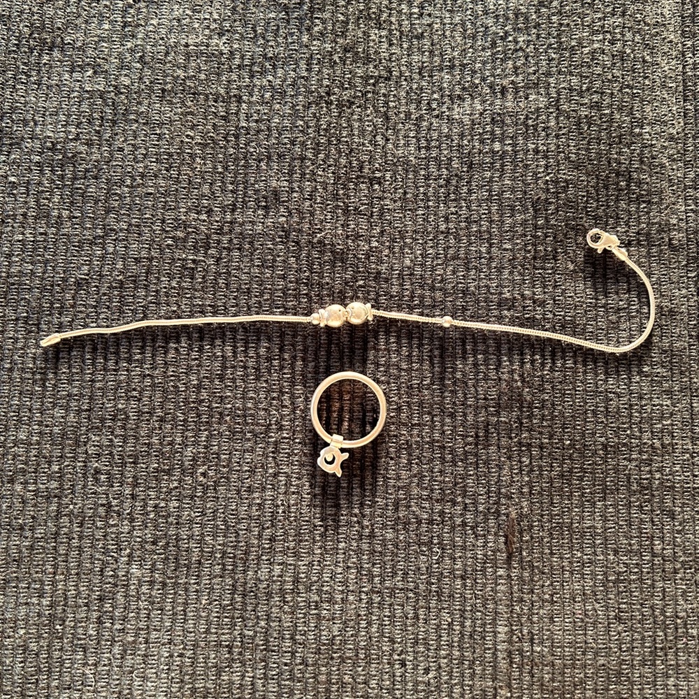 Clio Blue bracelet and ring